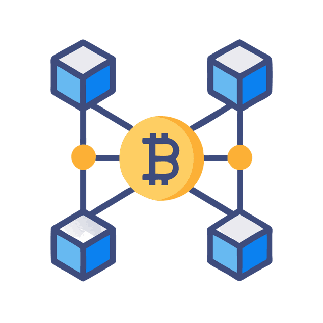Blockchain Decal logo